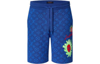 LOUIS VUITTON Louis Vuitton X Yayoi Kusama SS23 Casual Shorts Men's Blue
