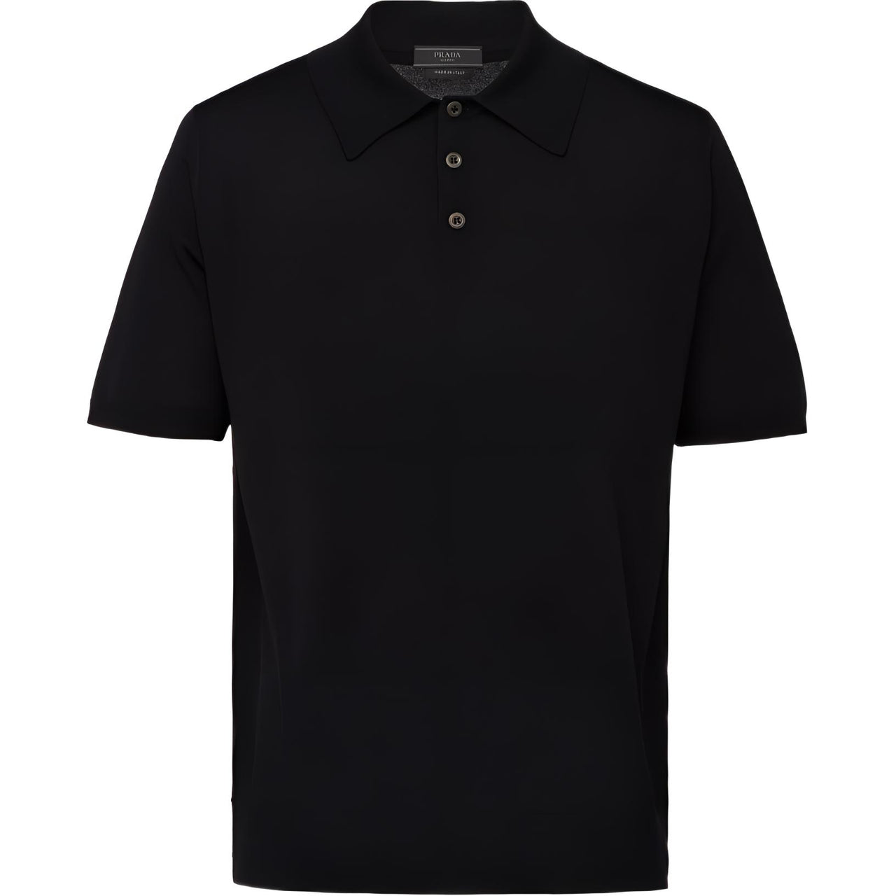 PRADA Polo Shirts Men Black