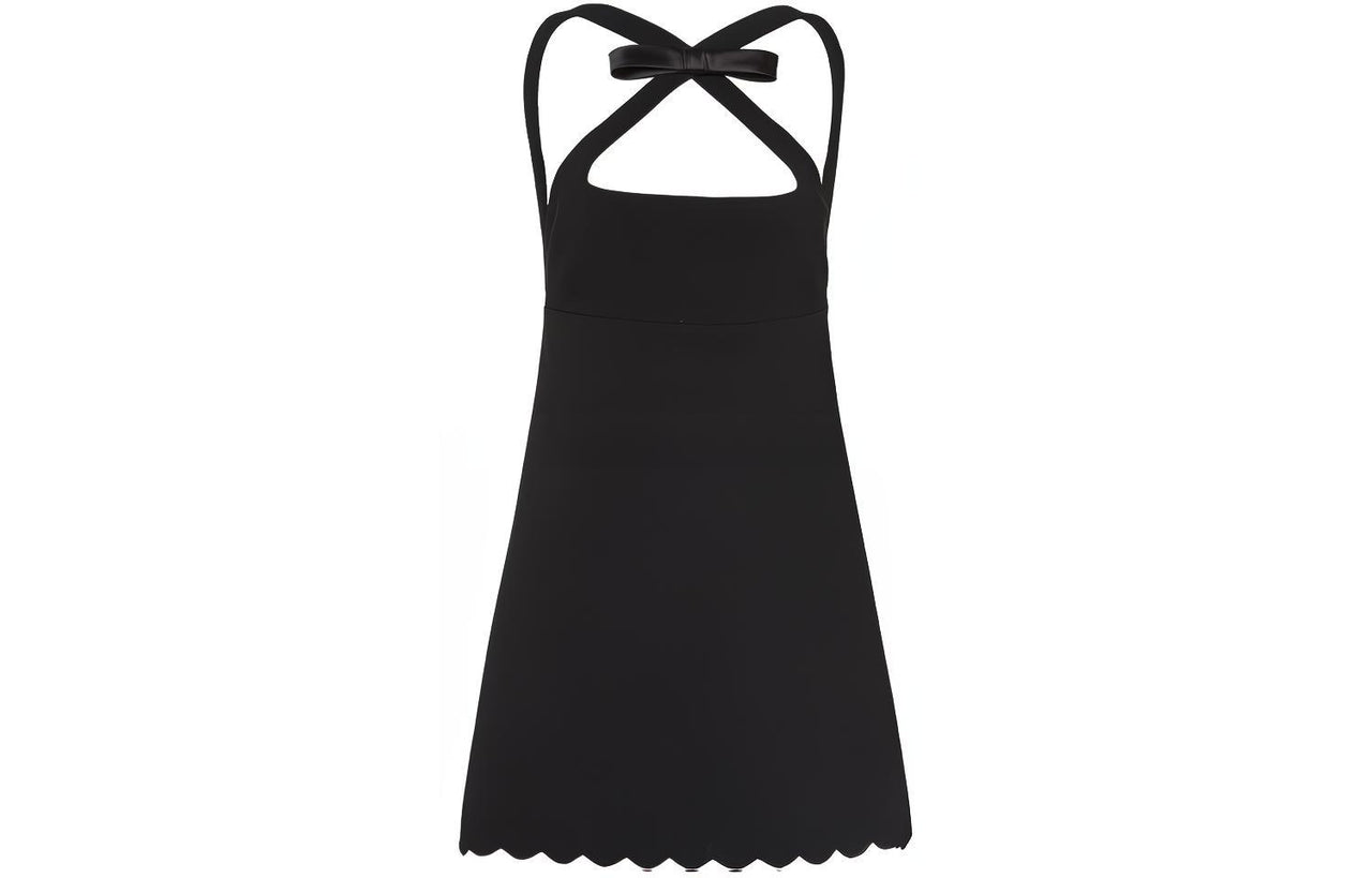 MIU MIU Sleeveless Dresses Women's Black
