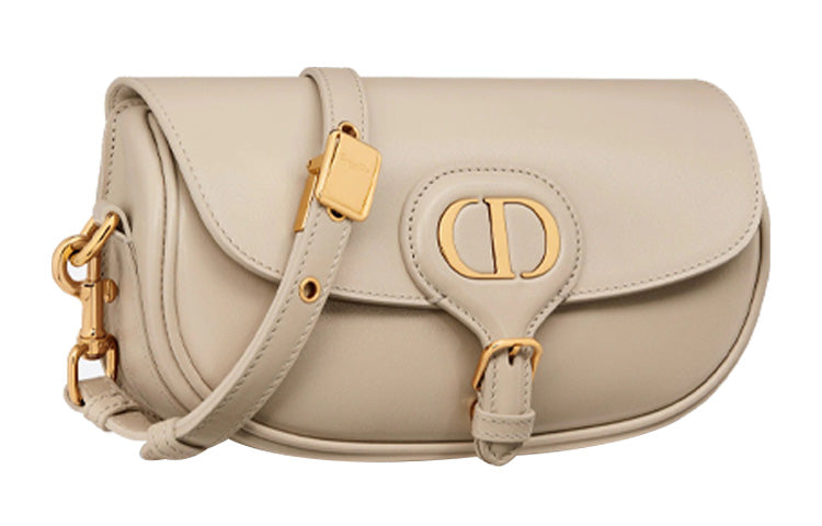 DIOR Bobby Smooth Cow Leather Handbag, Shoulder Bag, Crossbody Bag Regular Women's Natural