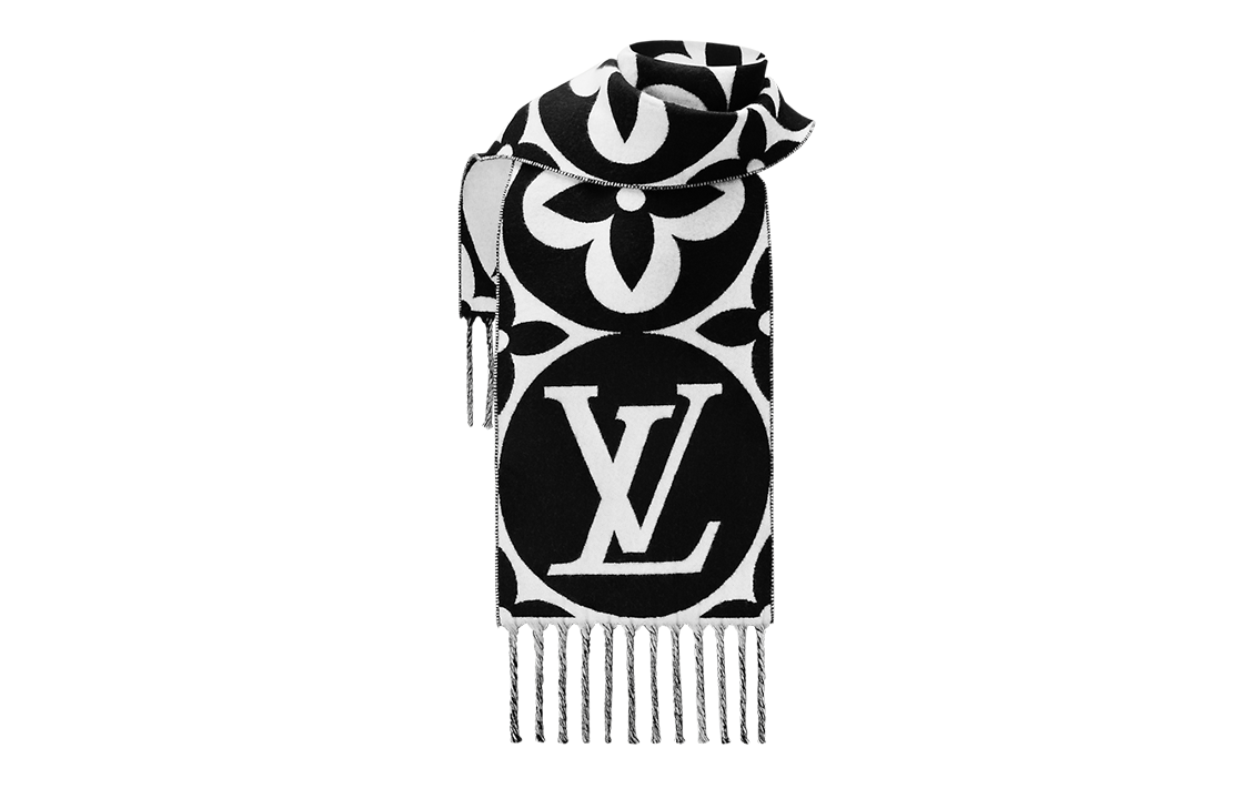LOUIS VUITTON M94853 Lv Medallion Scarf