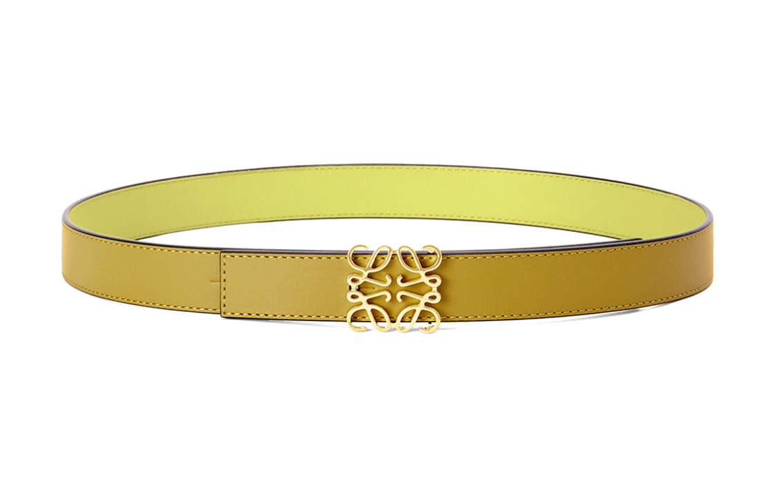 LOEWE Leather Belts Women's Yellow
