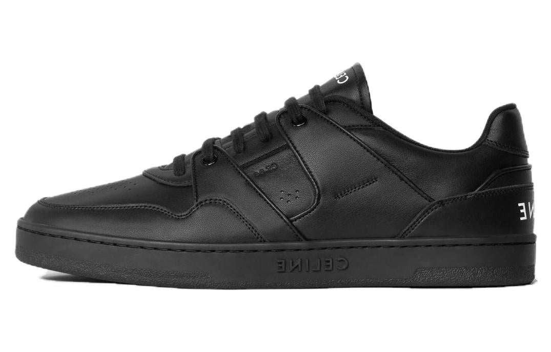 CELINE CT 04 Low Lace Up Black