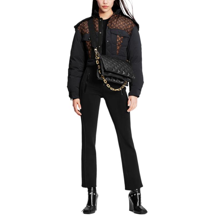 LOUIS VUITTON Jackets & Coats Women's Black