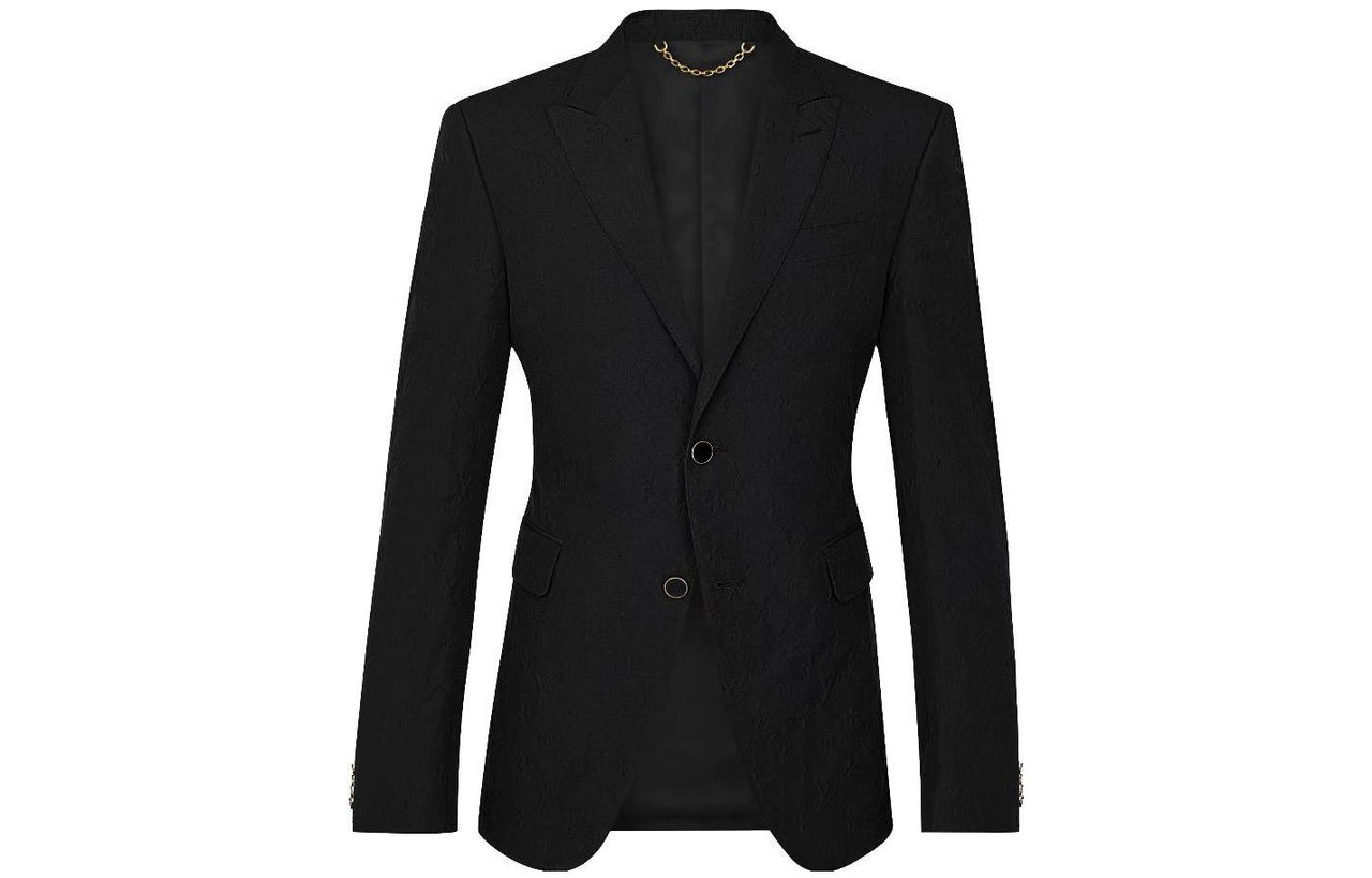 LOUIS VUITTON Business Suits Coats Men's Black