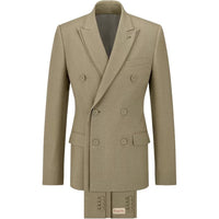 DIOR Business Suits Coats Men's Brown Green