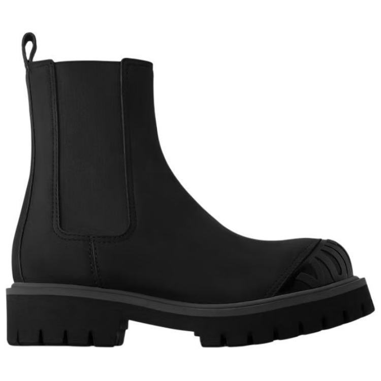 LOUIS VUITTON Lv Boot Short Chelsea Boots Men's Black
