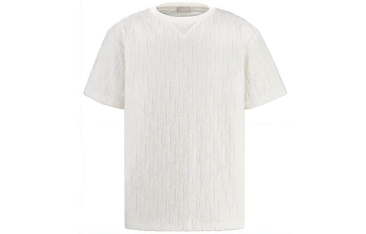 DIOR Terry Oblique T Shirt