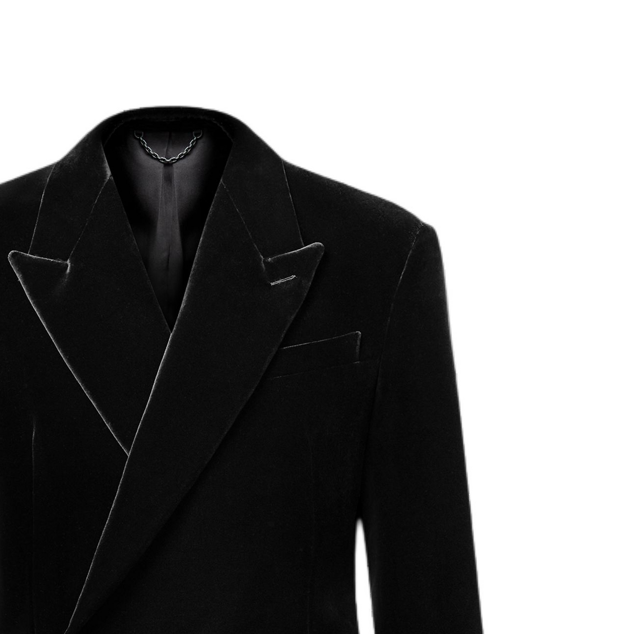 LOUIS VUITTON Double-Breasted VeLVet Jacket