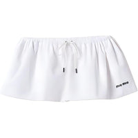 MIU MIU SS24 Casual Short Skirts Women's White