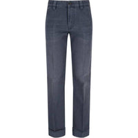 MIU MIU Logo Detailed Trousers