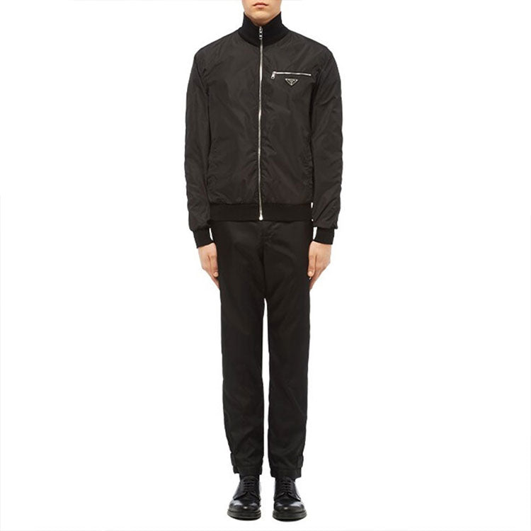 PRADA Reversible Zip-Up Bomber Jacket