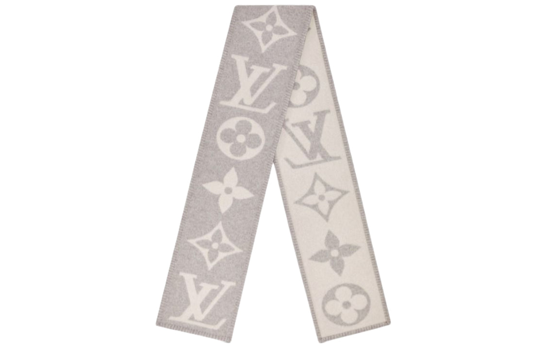 LOUIS VUITTON SWEET DREAMS Knit Scarves Unisex Gray