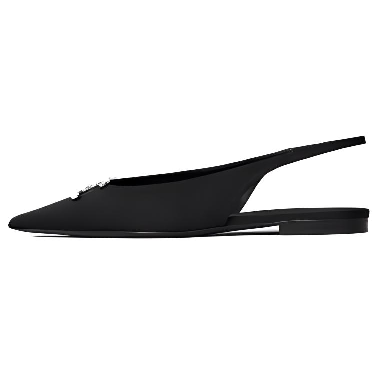 CELINE Triomphe Casual Single Shoes Women's Black