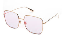 DIOR Injection Molded Square Sun Eye Women's Pink