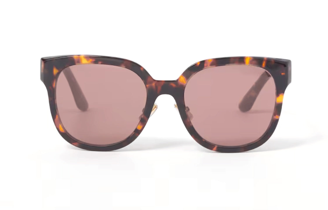 MIU MIU Acetate Butterfly Sunglasses Women's Tortoiseshell