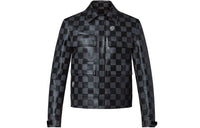 LOUIS VUITTON Damier Leather Jacket