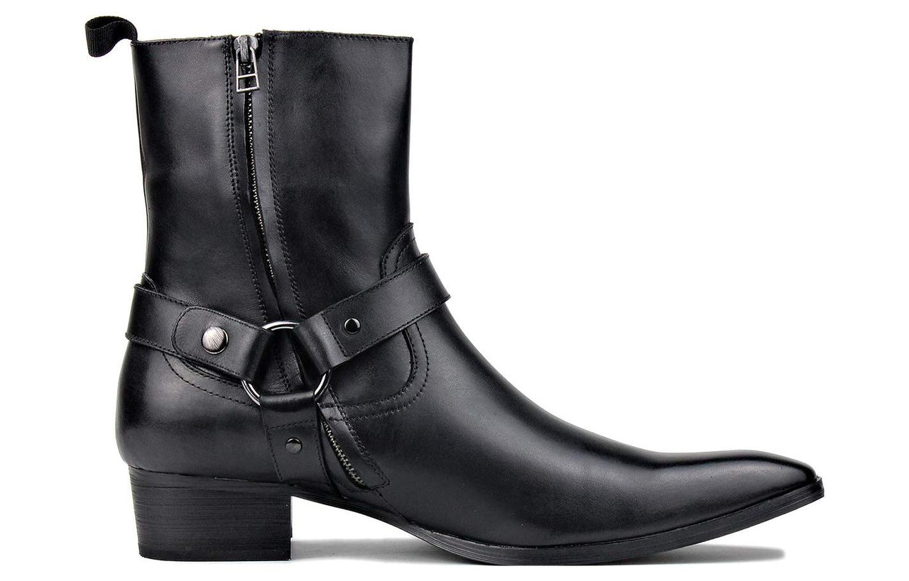 SAINT LAURENT Wyatt Ankle Boots