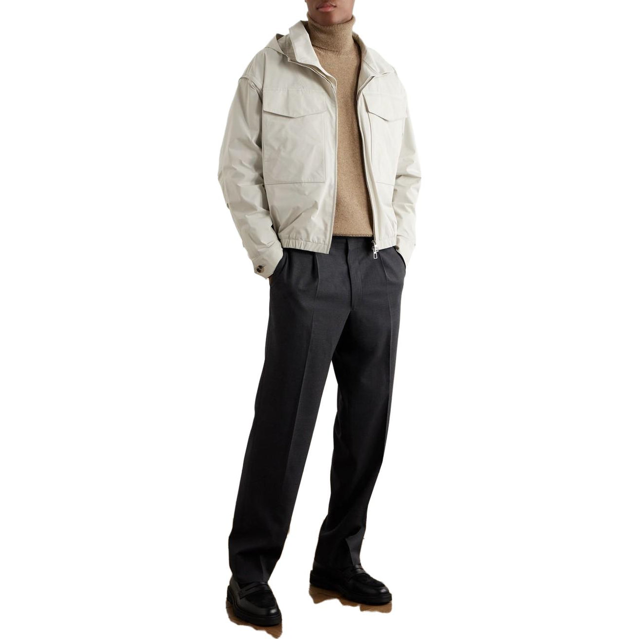 Loro Piana Sweaters Men Umber