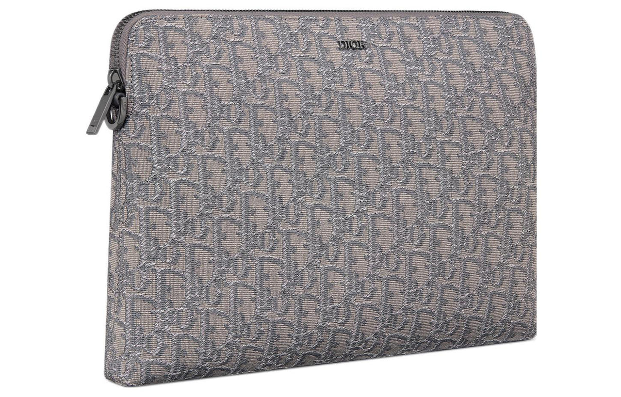 DIOR Fabric Clutch Regular Men's Gray