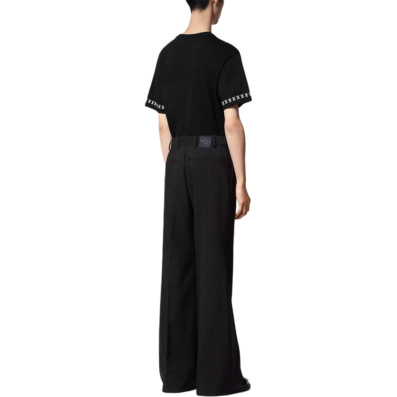 LOUIS VUITTON Short-Sleeved Cotton Crewneck