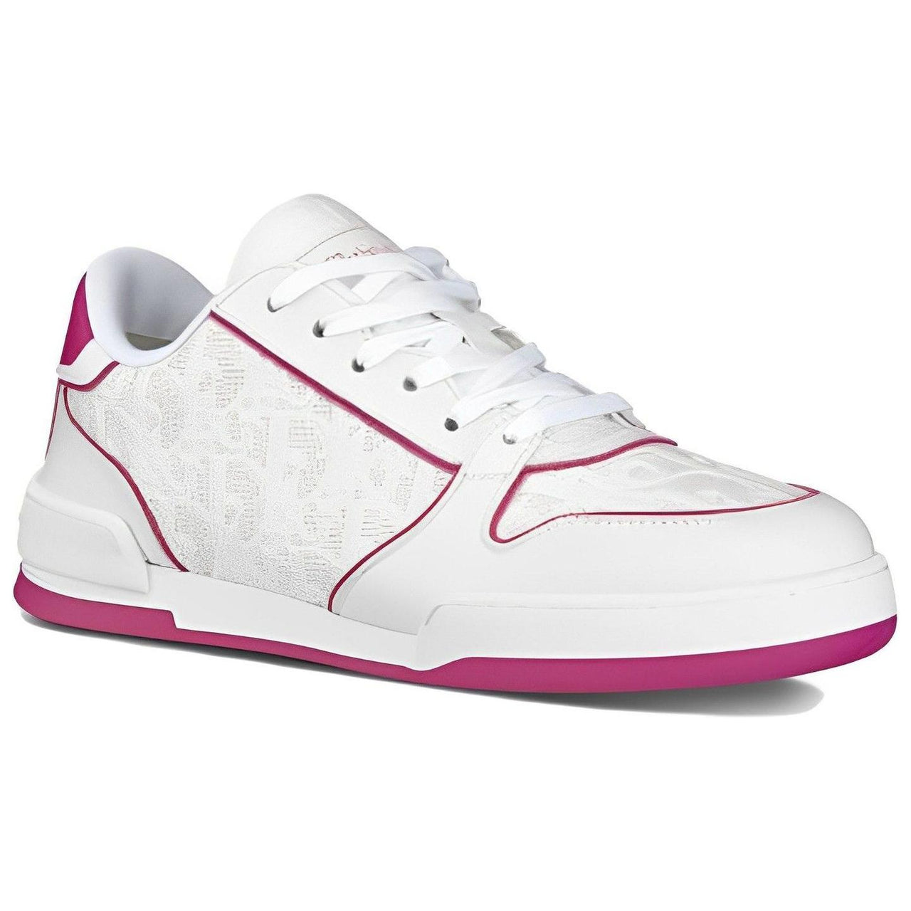 DIOR Women's One Sneaker 'White Fuchsia'