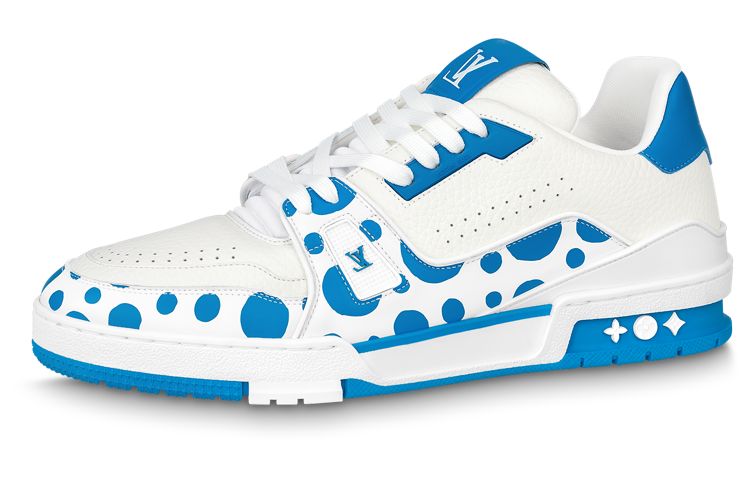 LOUIS VUITTON X Yayoi Kusama Sneaker 'White Blue'