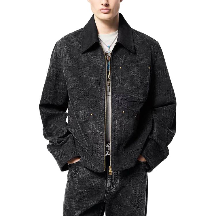 LOUIS VUITTON FW24 Jackets Coats Men's Black