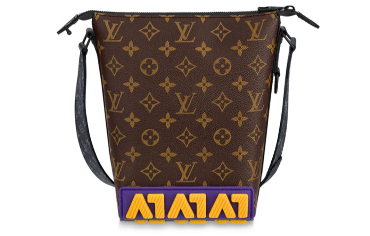 LOUIS VUITTON Cruiser Messenger Bag Monogram/Monogram Eclipse Brown