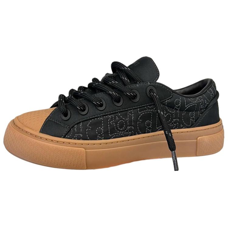STONE ISLAND x DIOR B33 Low Top Skateboard Shoes Women's Black