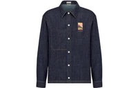 DIOR Shirts Men Blue