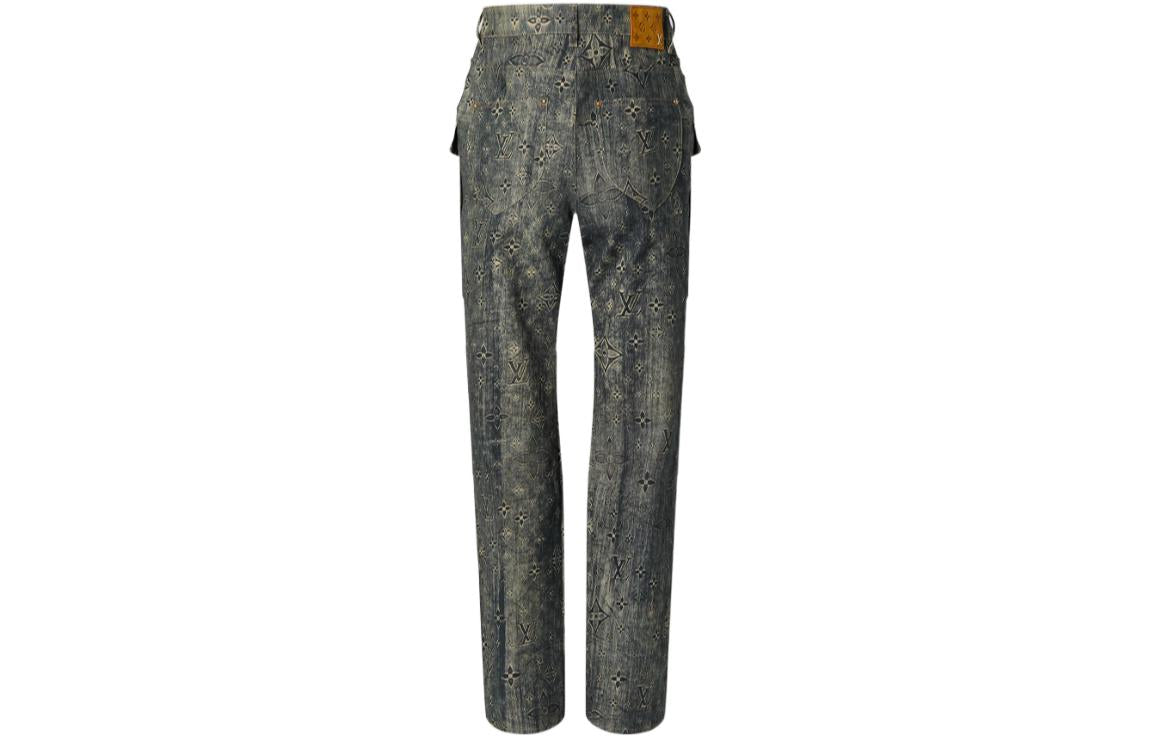 LOUIS VUITTON Lv Fall Series Casual Pants Men's Umber