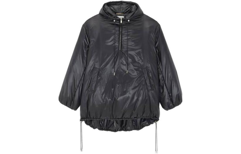 SAINT LAURENT Half Zip Hooded Jacket