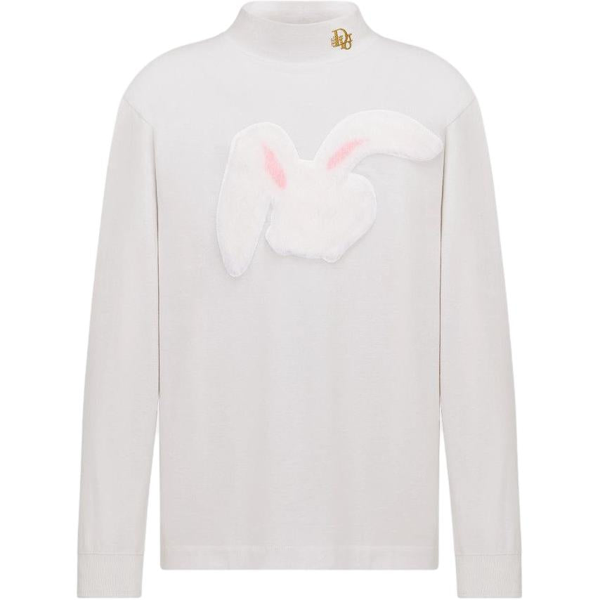 DIOR X Erl Relaxed Fit Long Sleeved T Shirt