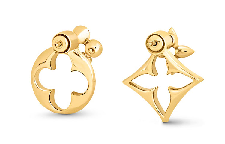 LOUIS VUITTON Lv Flowergram Earrings