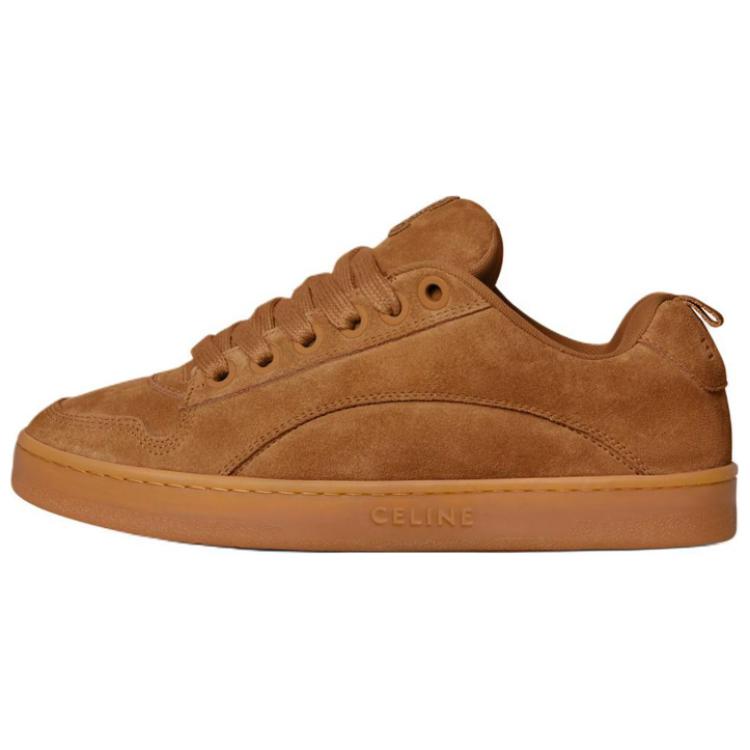 CELINE HUNTINGTON Low Top Skateboard Shoes Men's Tawny