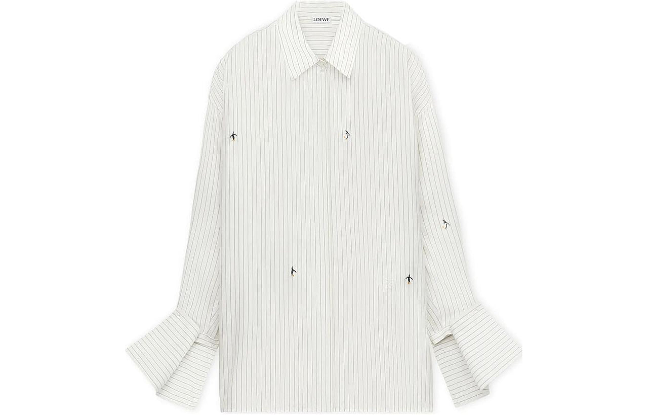 LOEWE X Suna Fujita Pinstripe Shirt