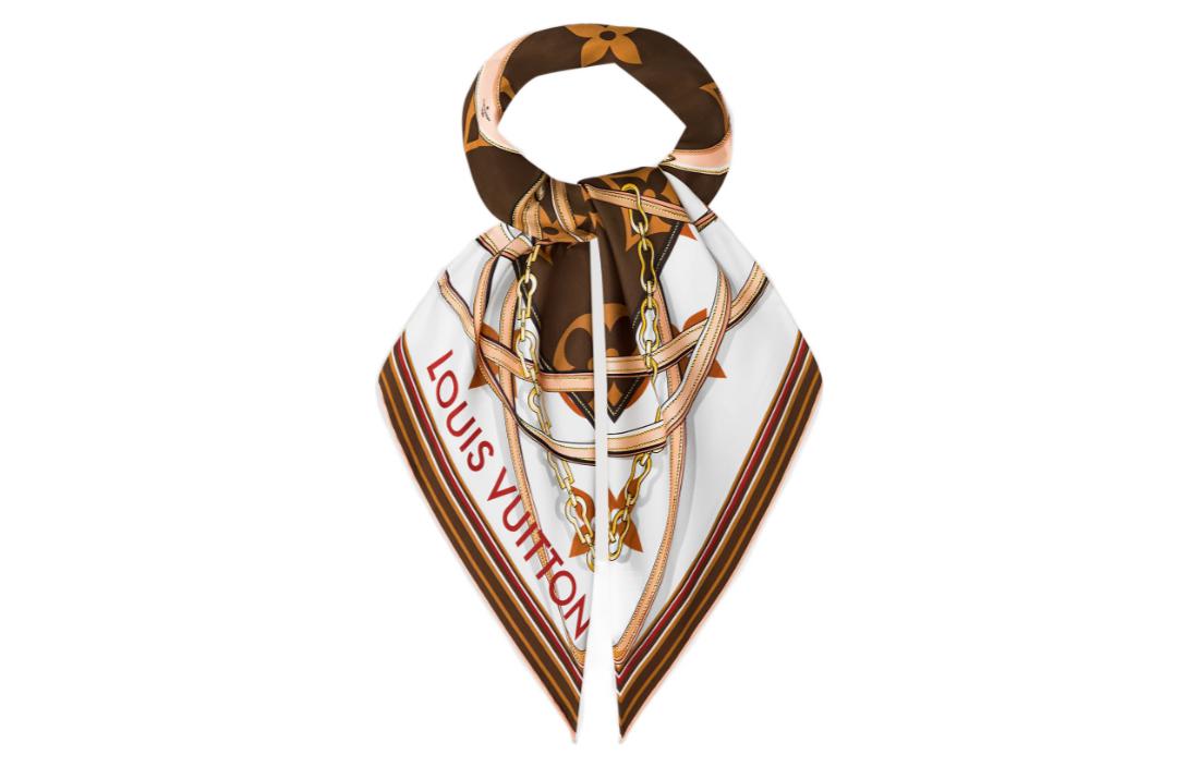LOUIS VUITTON ULTIMATE MONOGRAM Silk Scarves Women's