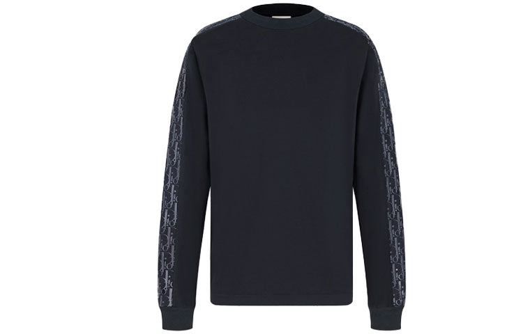 DIOR Quarterly New Products Sweatshirts Men Marine Blue