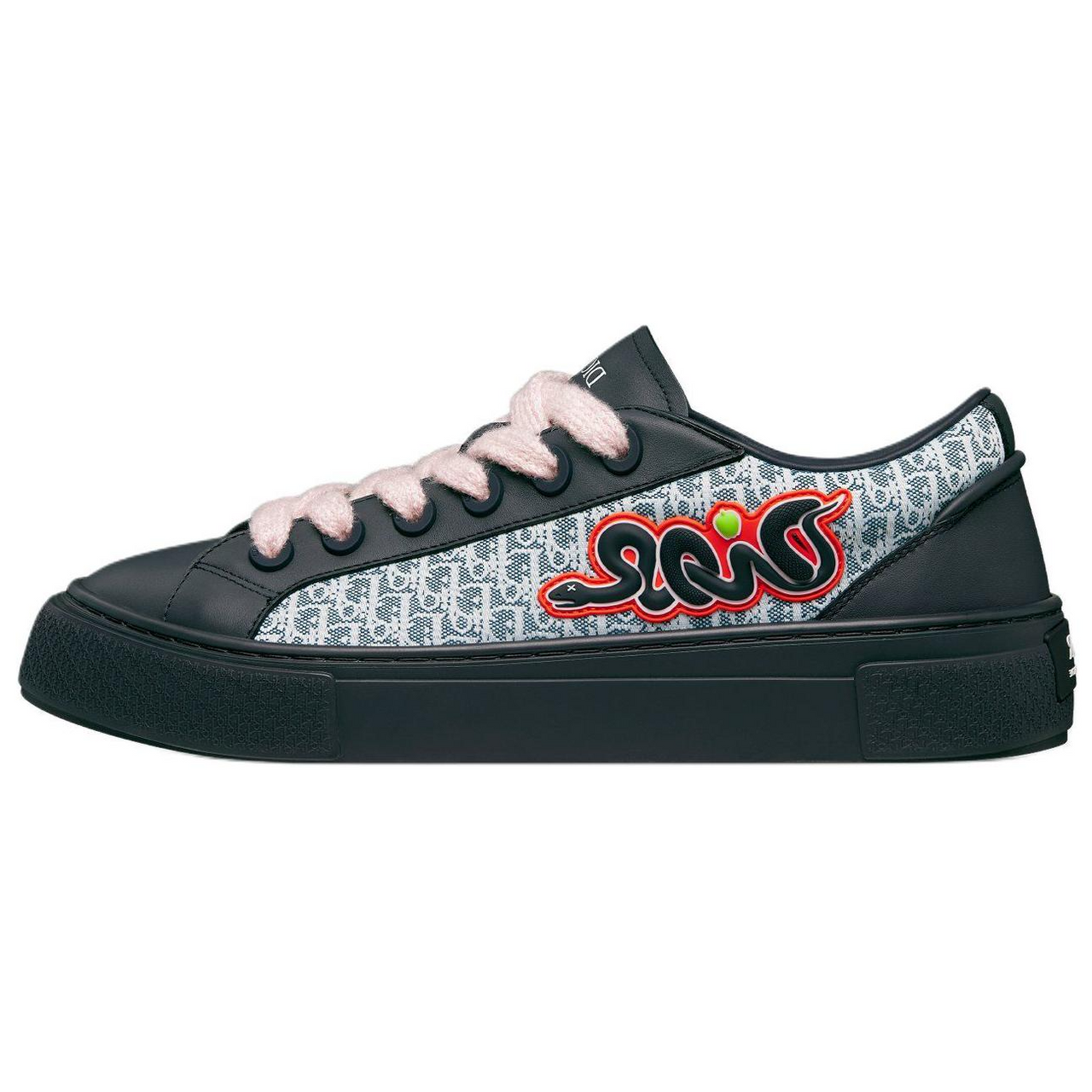 KAWS x DIOR B33 Low Top Skateboard Shoes Men's Blue White Limited Edition Numbered Edition