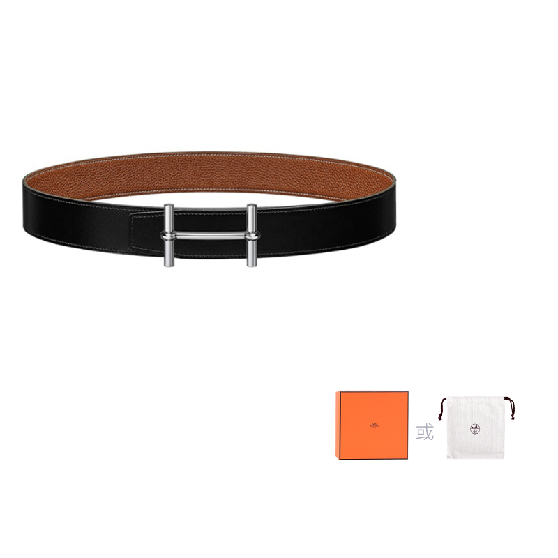 HERMES Leather Belts Men