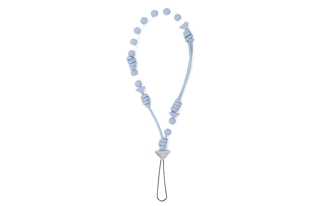 PRADA Mobile Phone Belt Women's Blue