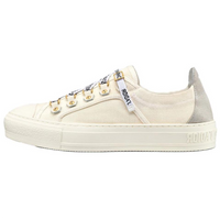 DIOR Walk'n'Dior Platform Shoes Low Top Stylish Skateboarding Shoes Women's White