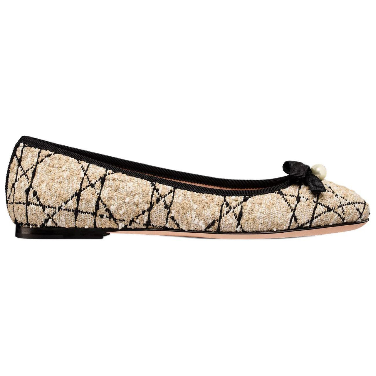 DIOR Tribales Casual Single Shoes Women's Beige