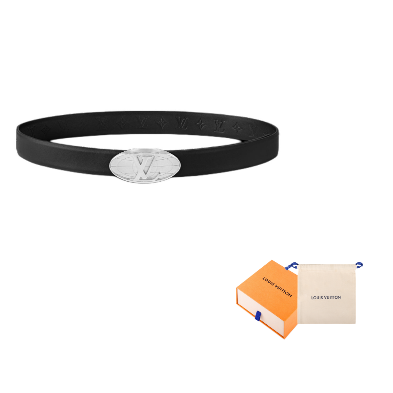 LOUIS VUITTON Lv Fiction 30mm Reversible Belt