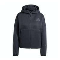 (WMNS) adidas Z.N.E. Full-Zip Hoodie 'Black' JE7848