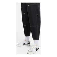 (WMNS) Nike Sportswear Woven Pants 'Black' HF6174-010