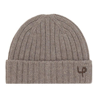 Loro Piana Logo Embroidered Ribbed-Knit Beanie