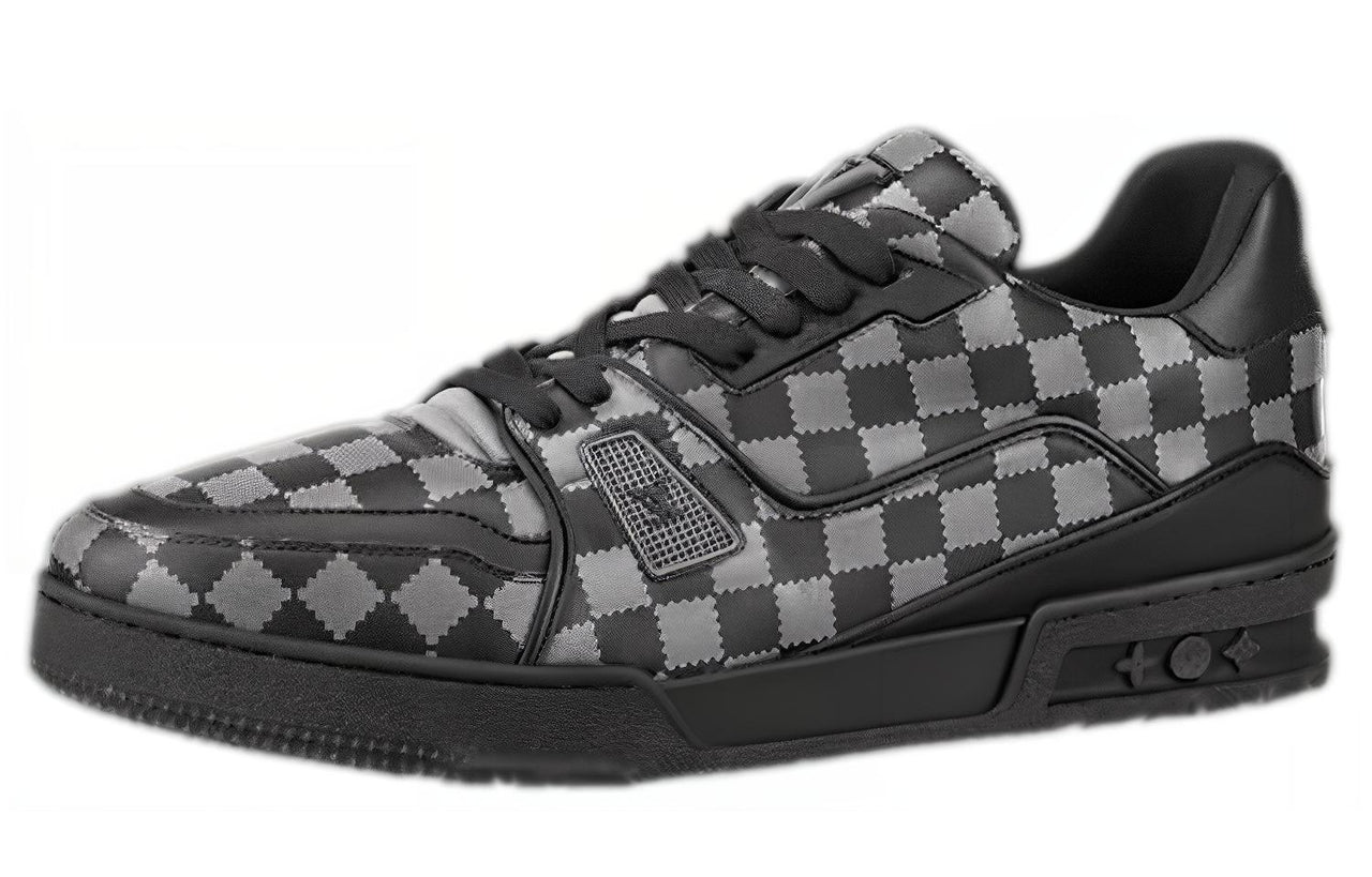 LOUIS VUITTON X Nigo Trainers 'Grey Plaid'