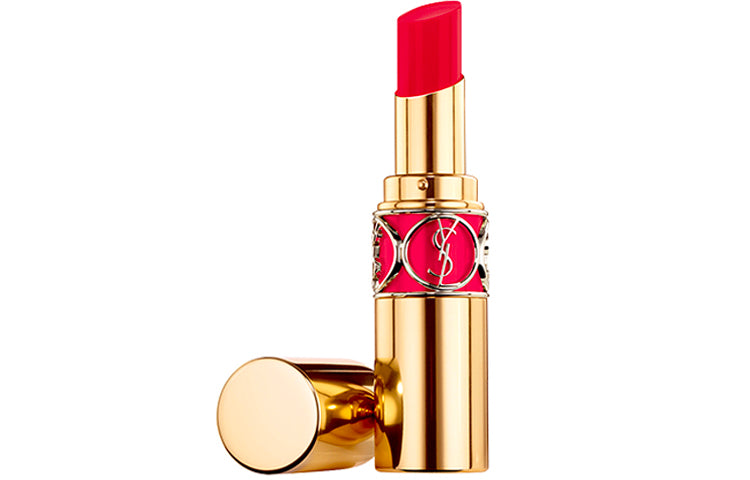 SAINT LAURENT Round Tube Luminous Pure Charm Lipsticks Mirror Finish Complexion Glossy Lip 3.2g